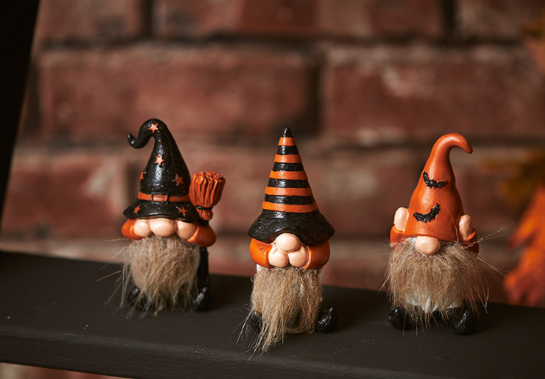 Halloween Set of 3 See No Evil, Speak No Evil, Hear No Evil Gonks