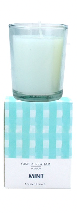 Pastel Gingham Scented Boxed Candles