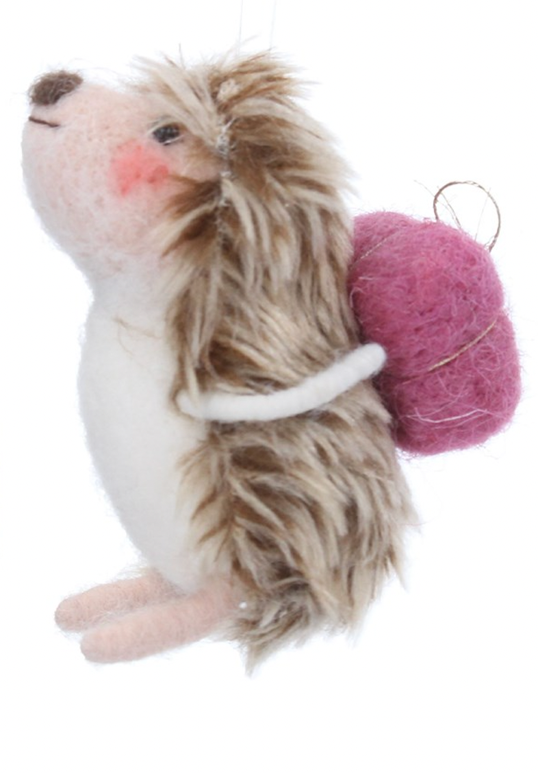Back To School Hedgehog Decoration