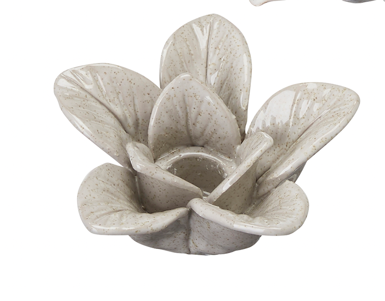 Stone Effect Candle Holder