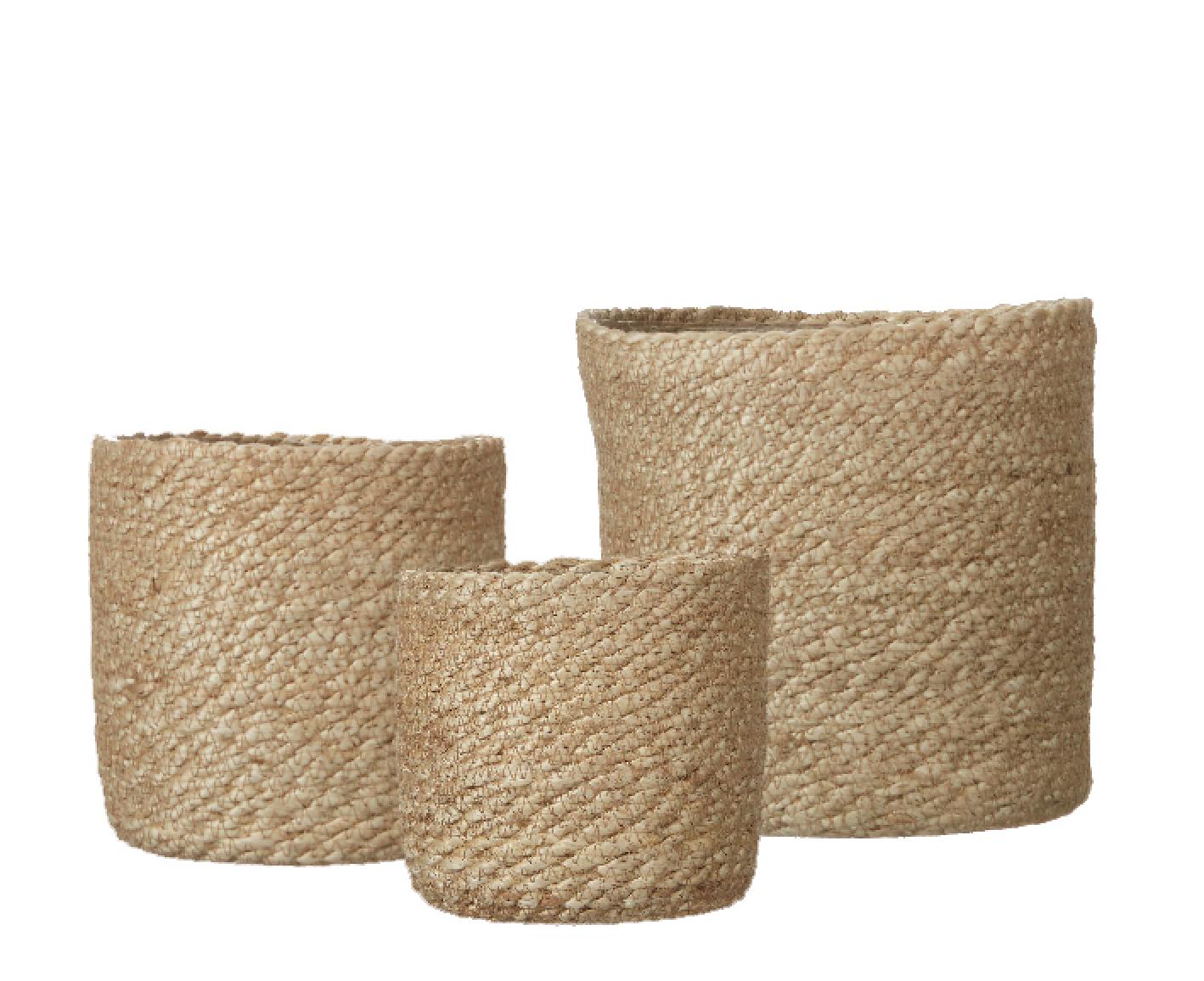 Belle Natural Jute Baskets For Plants