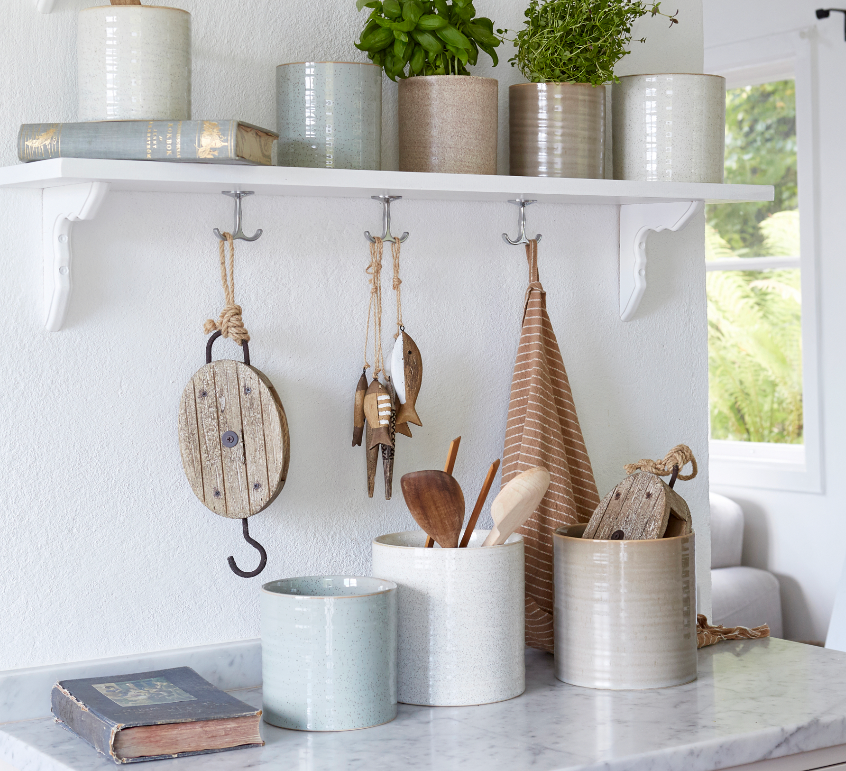 Elfrida Sand Stoneware Pots