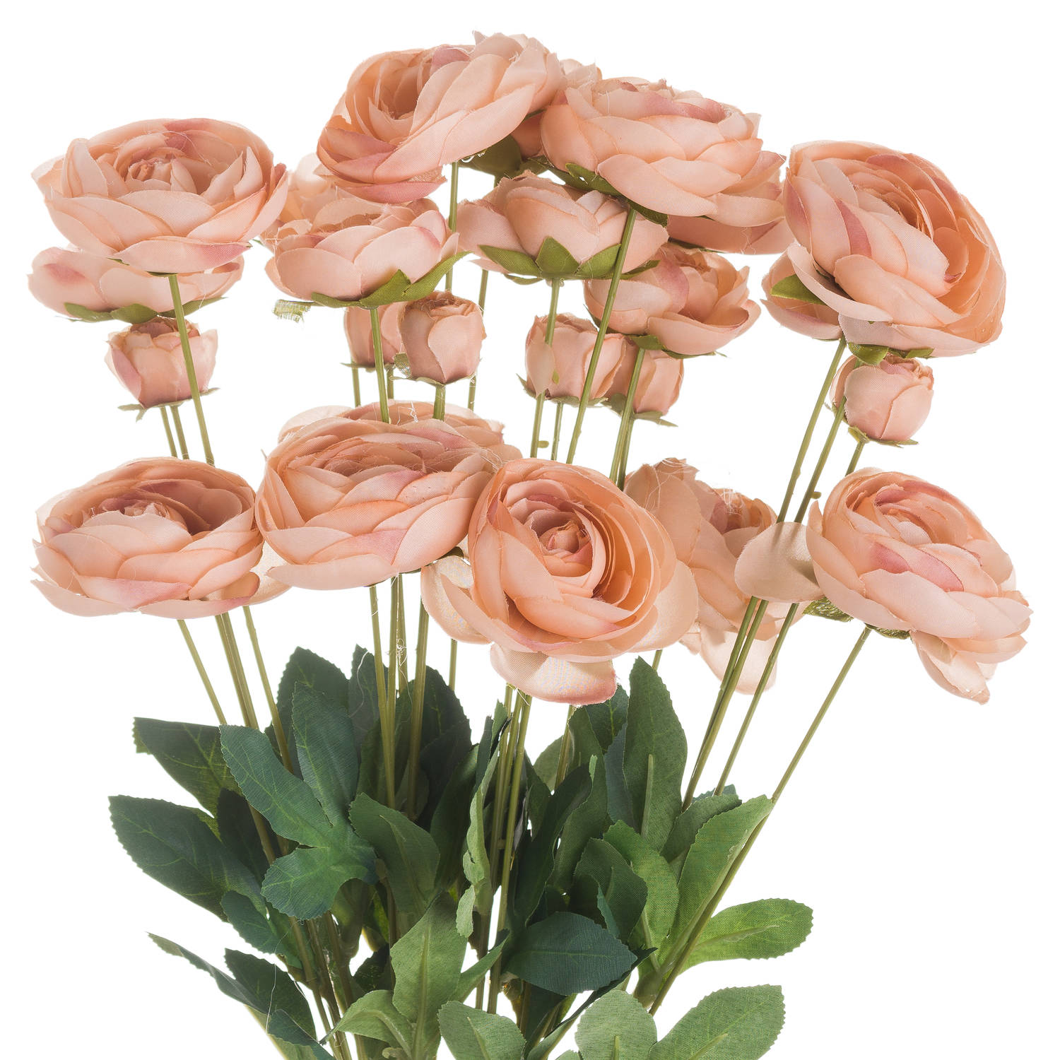 Faux Toffee Ranunculus Spray