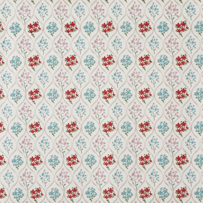 Tetbury Poppy Curtains