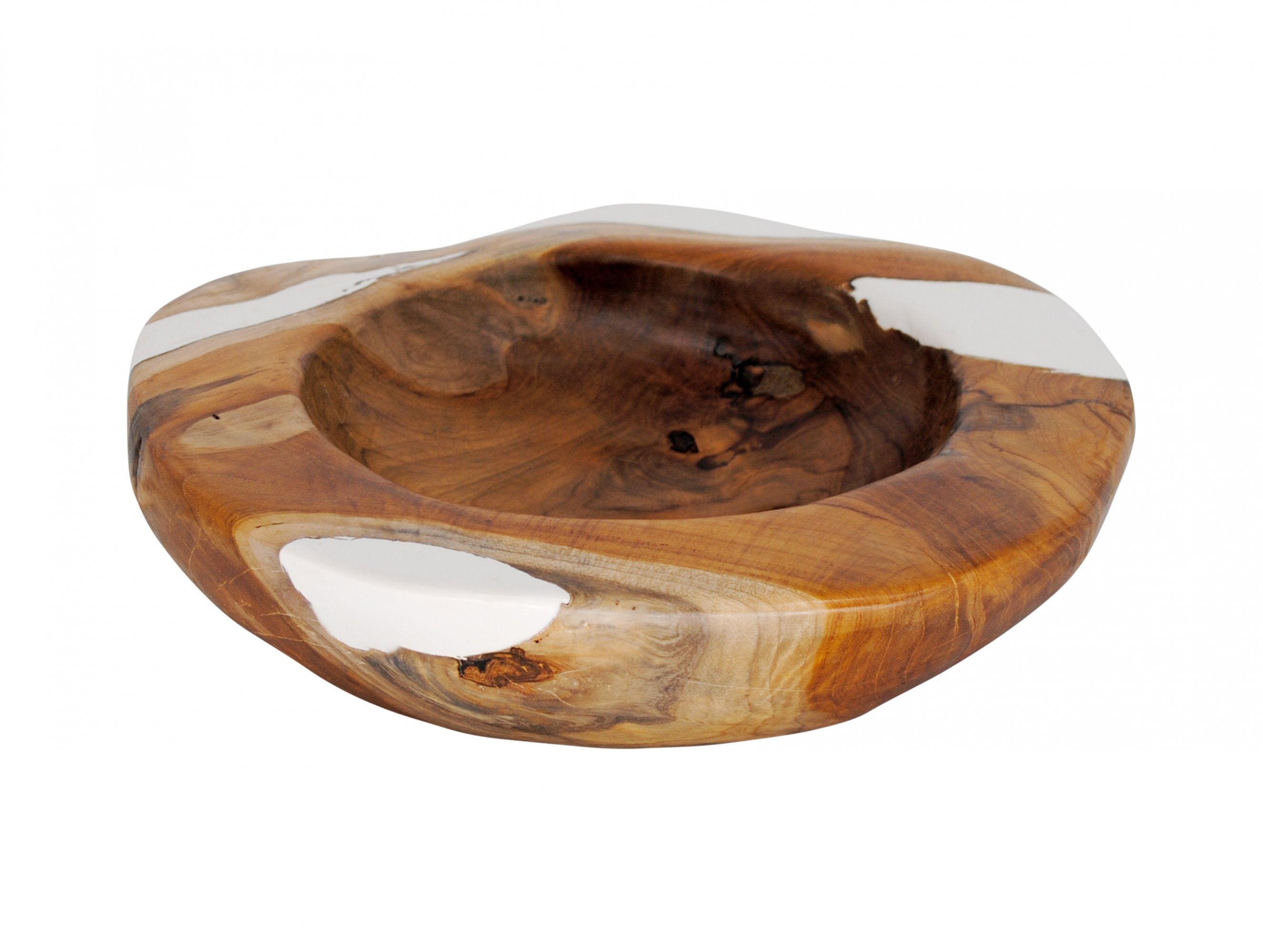 Isak Natural Wood Bowl