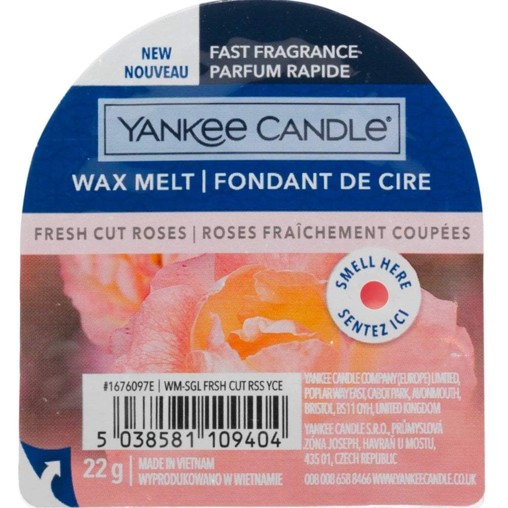 Yankee Candle Fresh Cut Roses Wax Melt