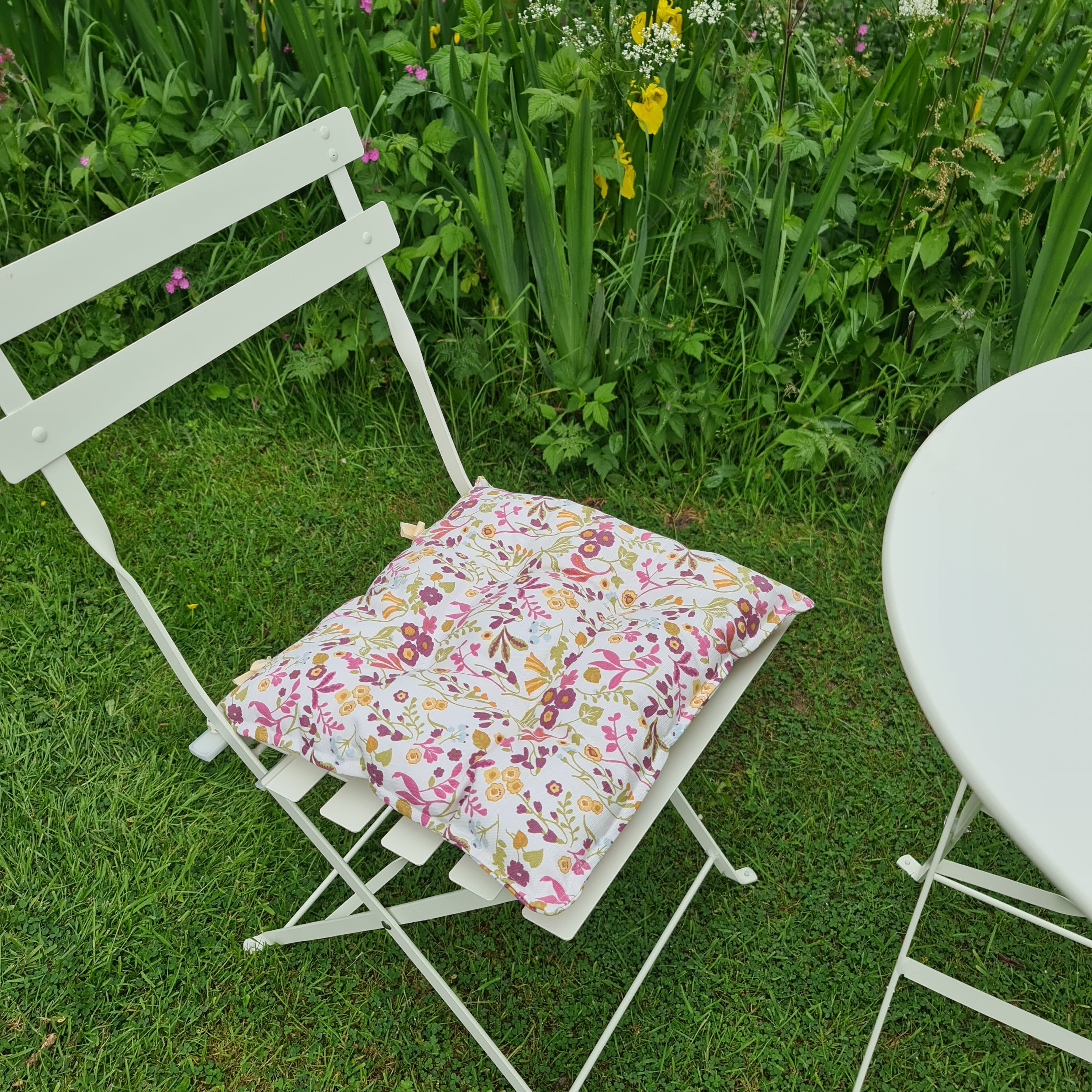 Ashbee Plum Chair Seat Pad