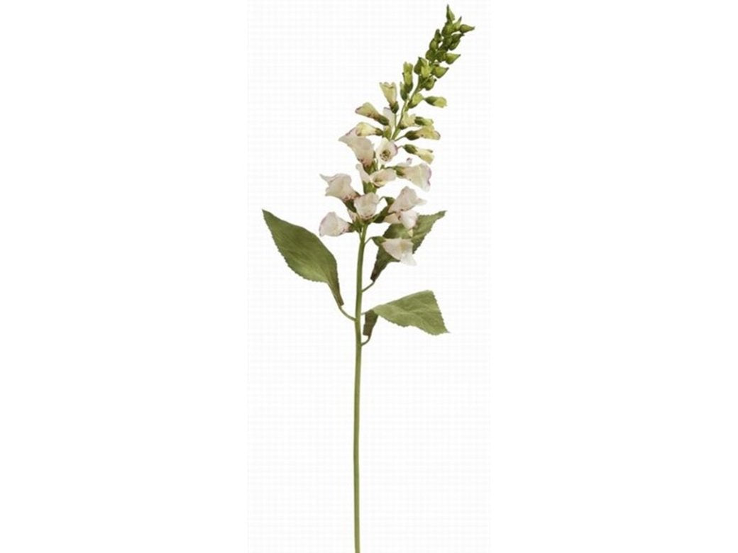 Faux Foxglove White Stem