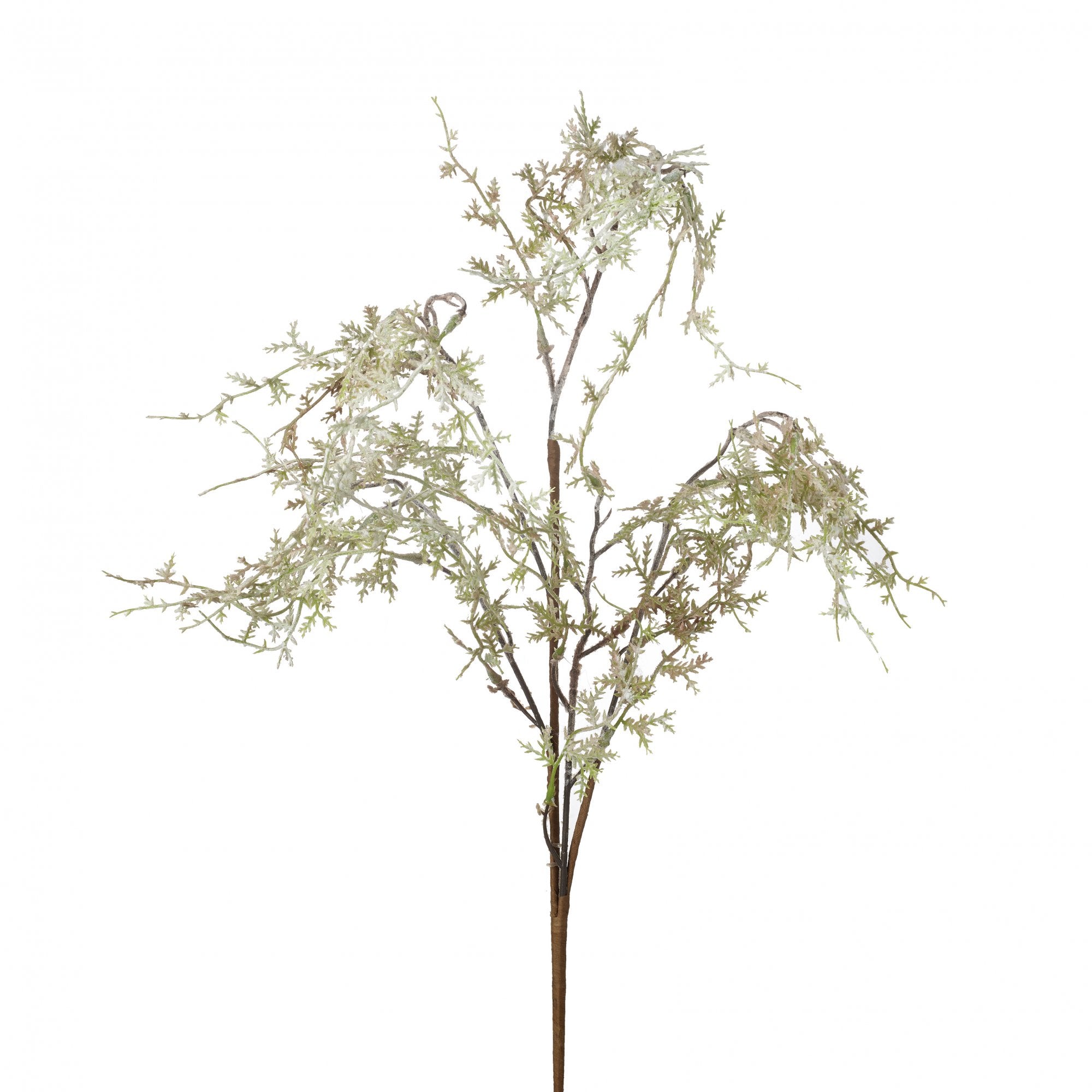 Faux Willow Dusky Green & Pink Spray