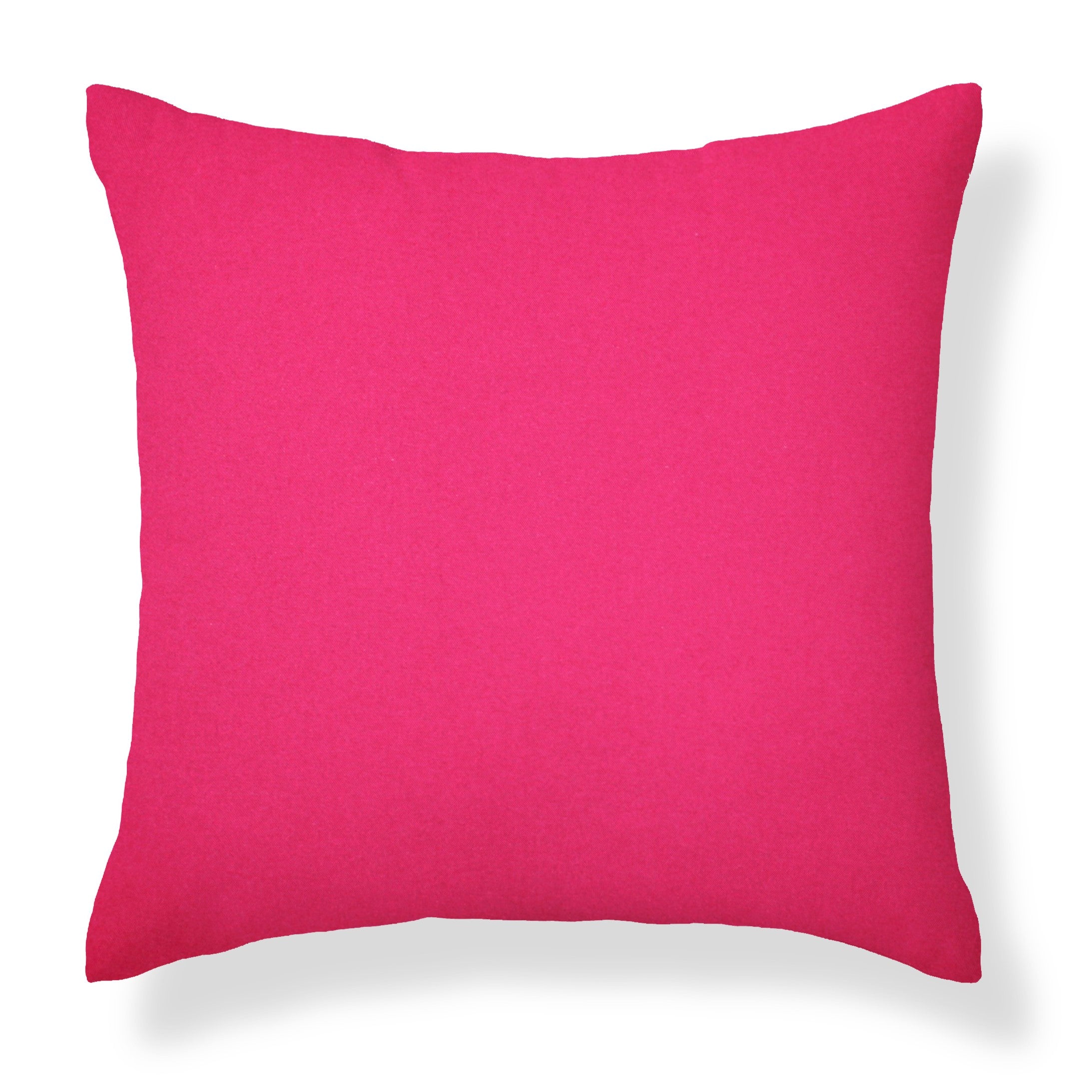 Set of 2 Premium Pink Garden Square Water Resistant Cushions