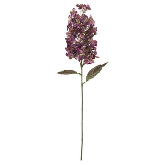 Faux Lilac Panicle Hydrangea Stem