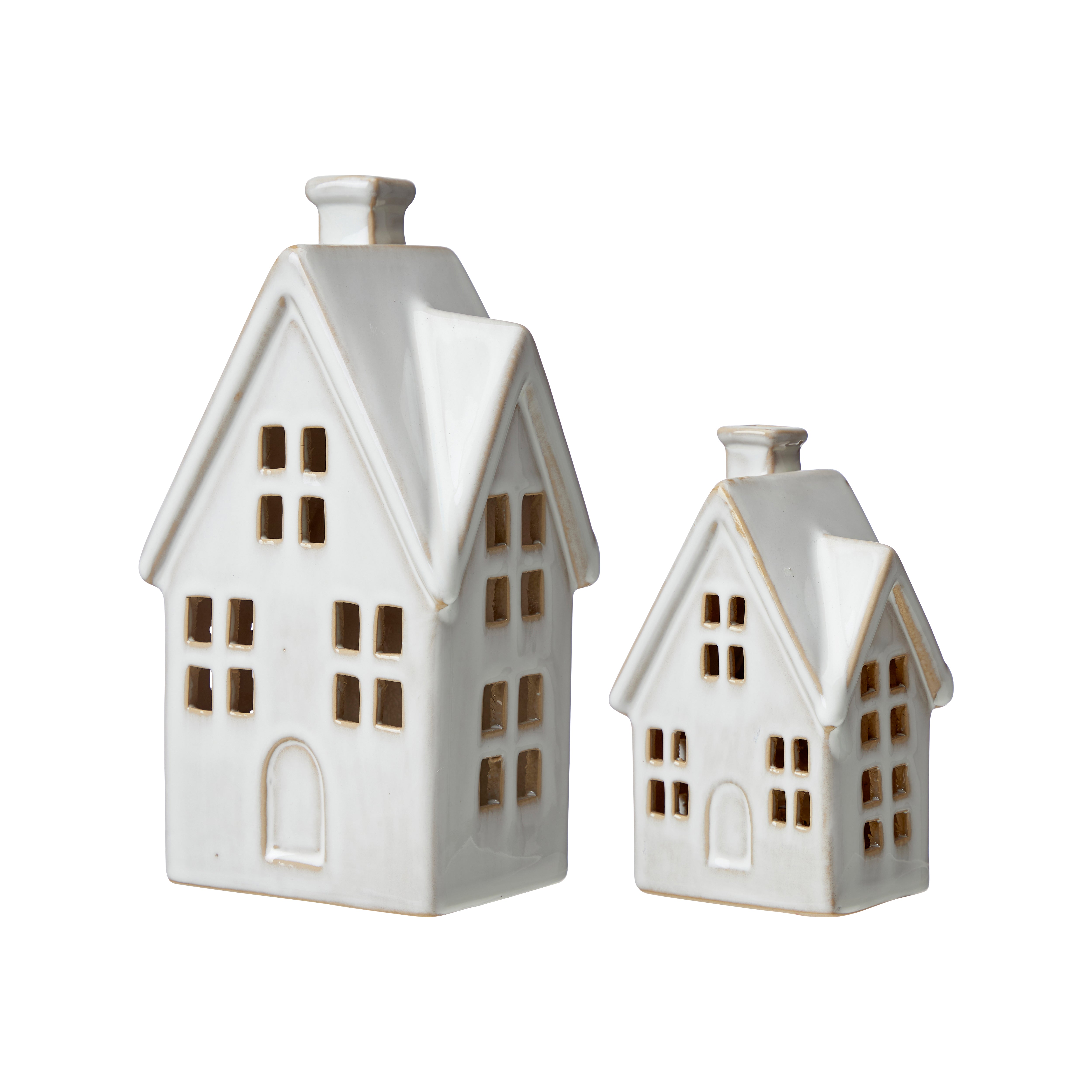 Wilma LED White Decorative Houses