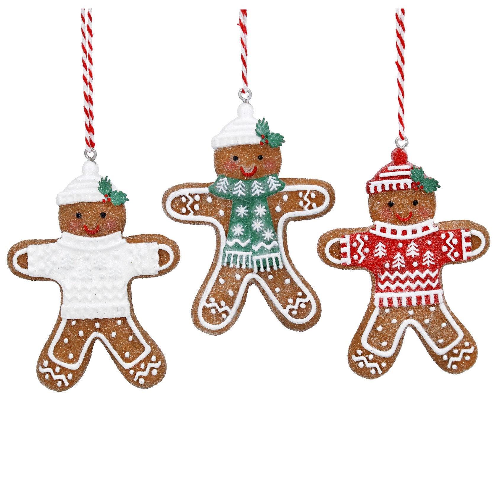 Gingerbread Man Hanging Christmas Decorations