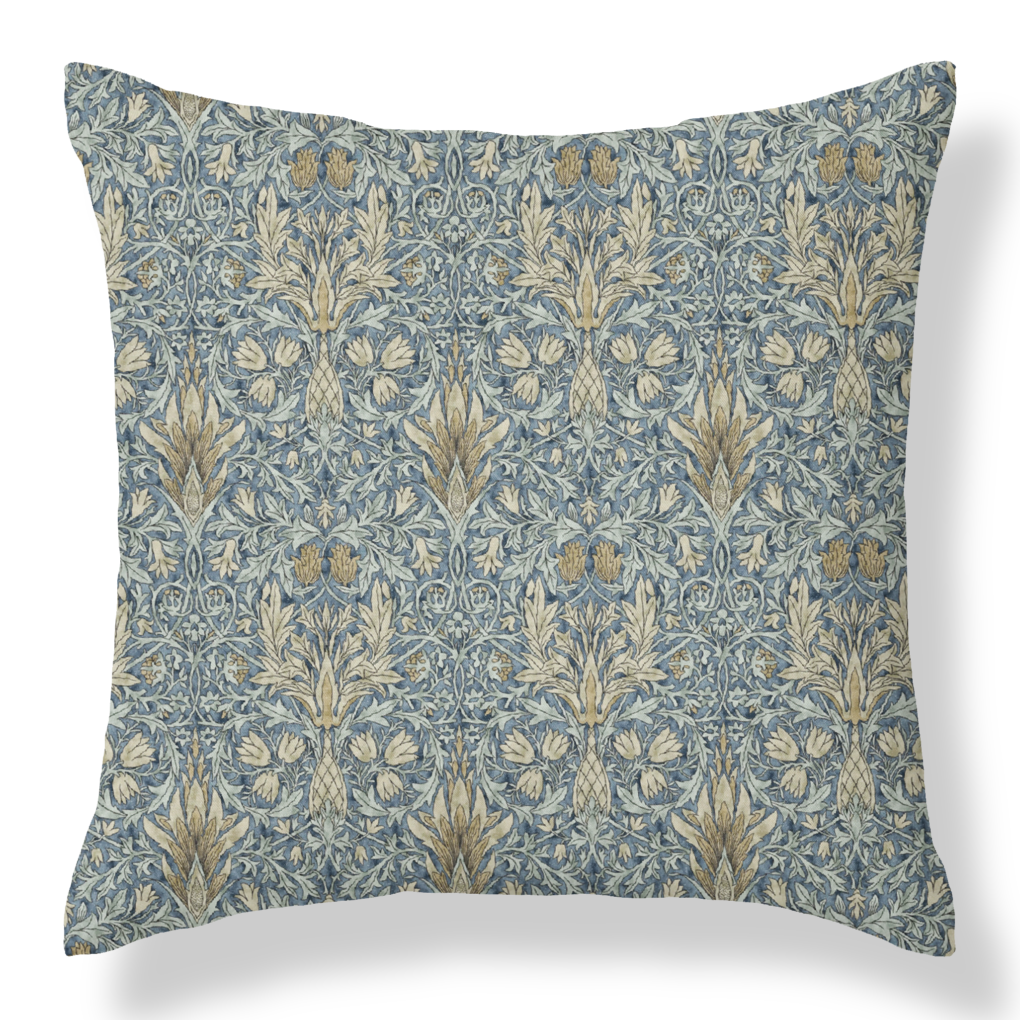 William Morris Snakeshead Denim Cushion