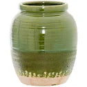 Seville Olive Bulbous Vase