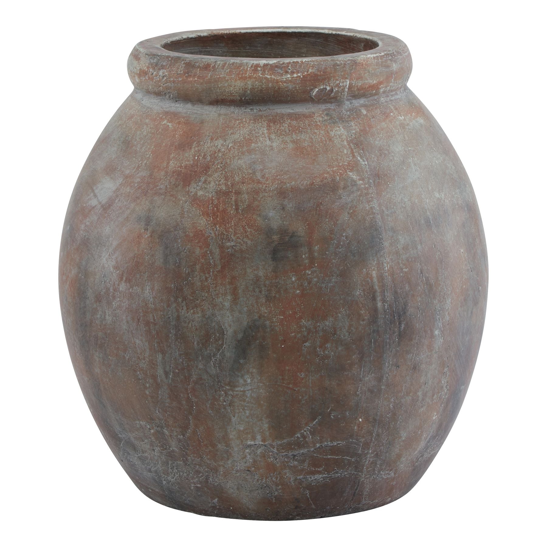 Savannah Brown Jar Shaped Planter