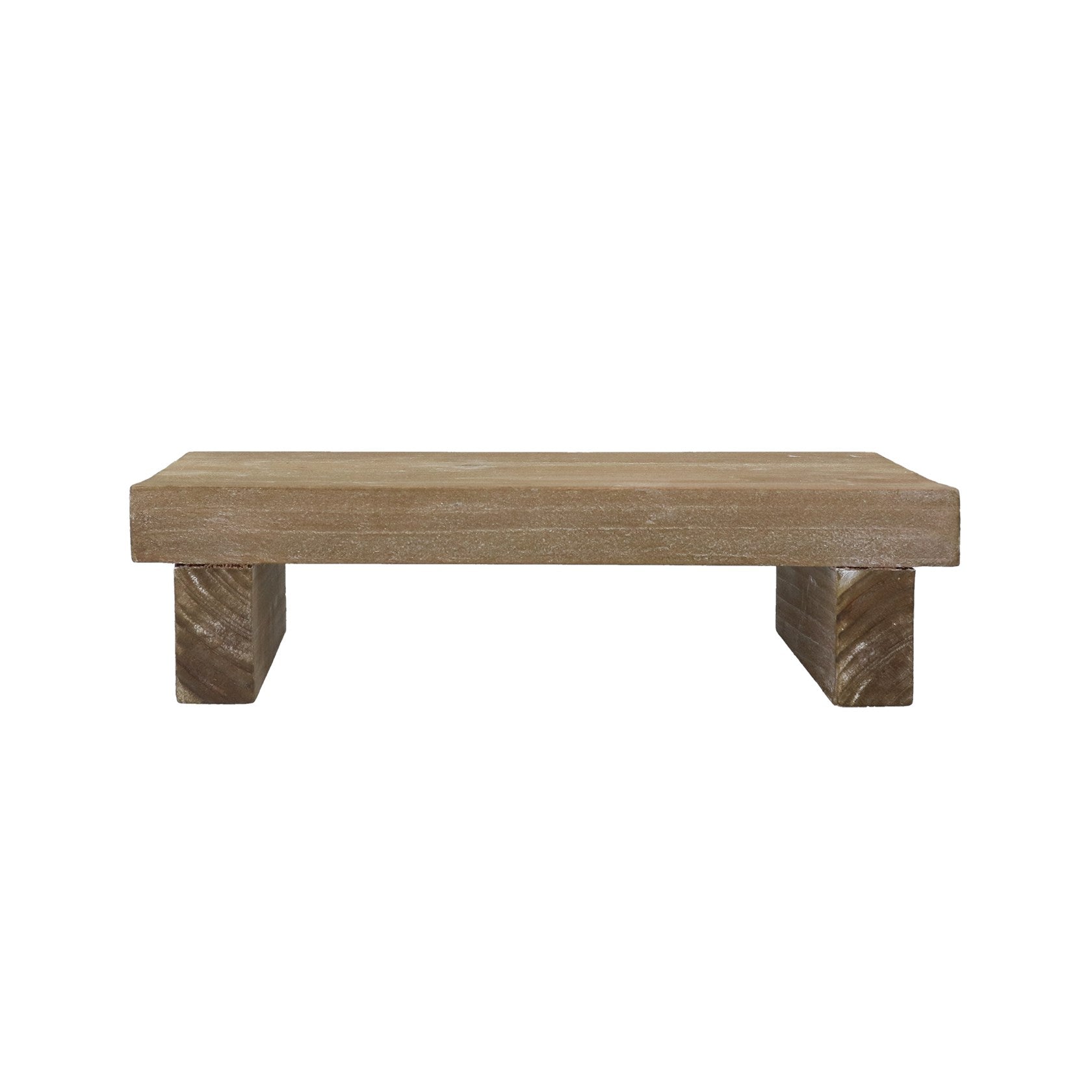 Wooden Rectangle Decorative Riser