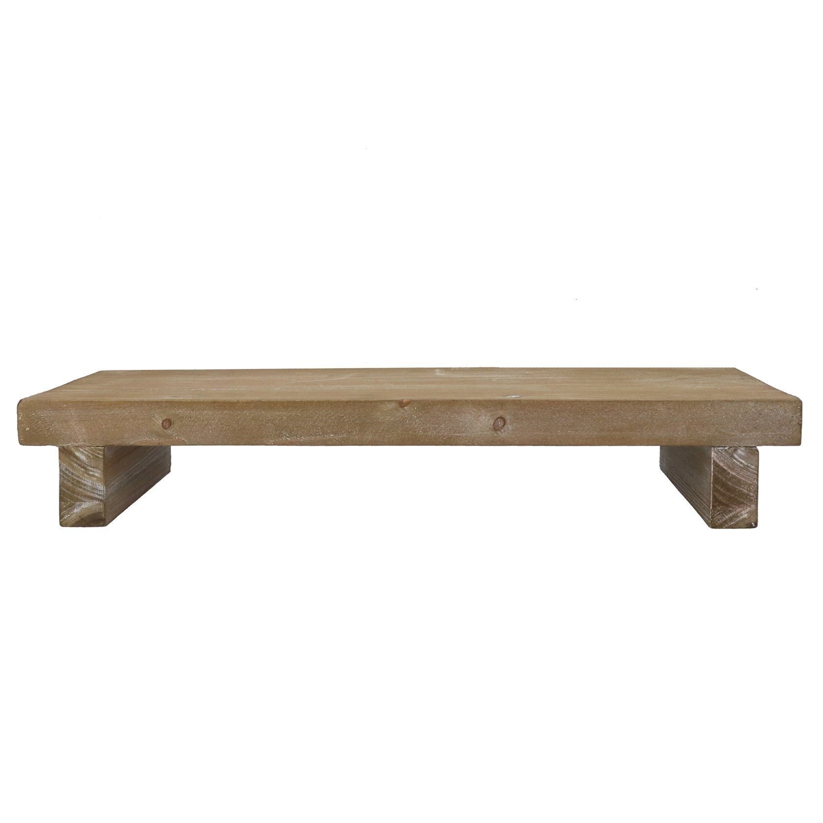 Wooden Rectangle Decorative Riser