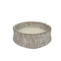 Diamond Concrete Citronella Candle Pot - Large