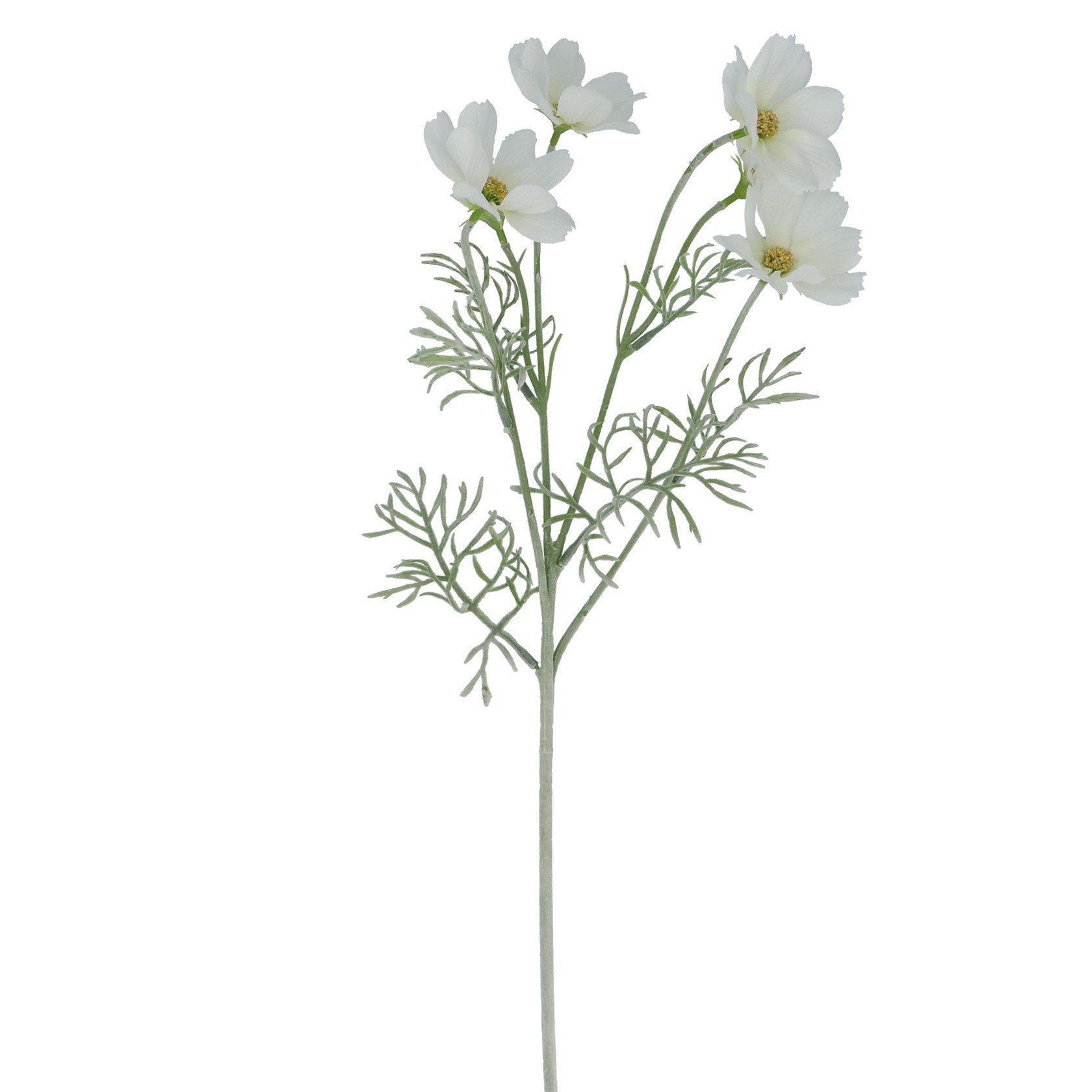 Faux White Cosmos Spray