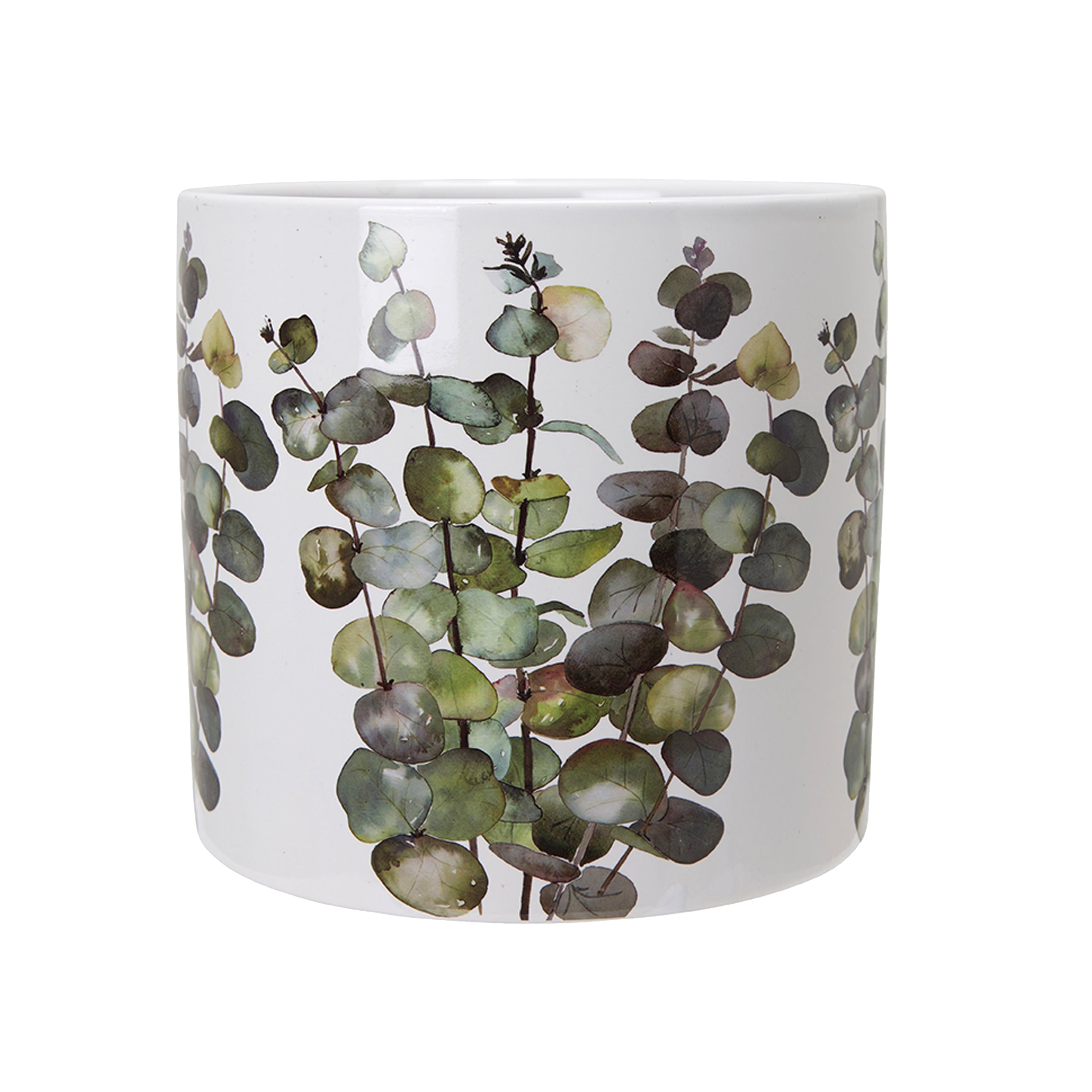 Ophelia White Eucalyptus Pots