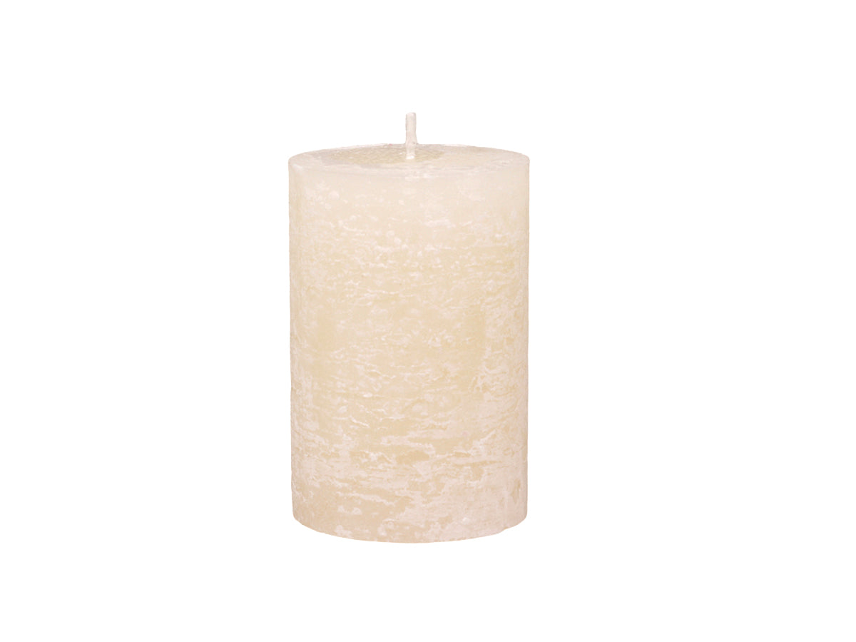 Rustic Nude Macon Pillar Candle (90hr)