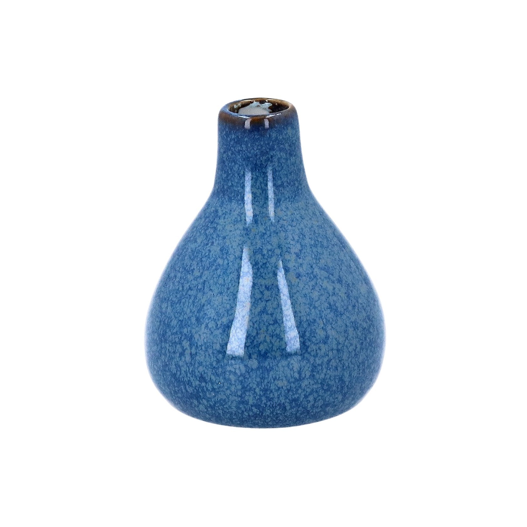 Blue Porcelain Bud Vase
