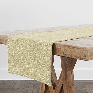 William Morris Larkspur Fabric Table Runner (Linen)