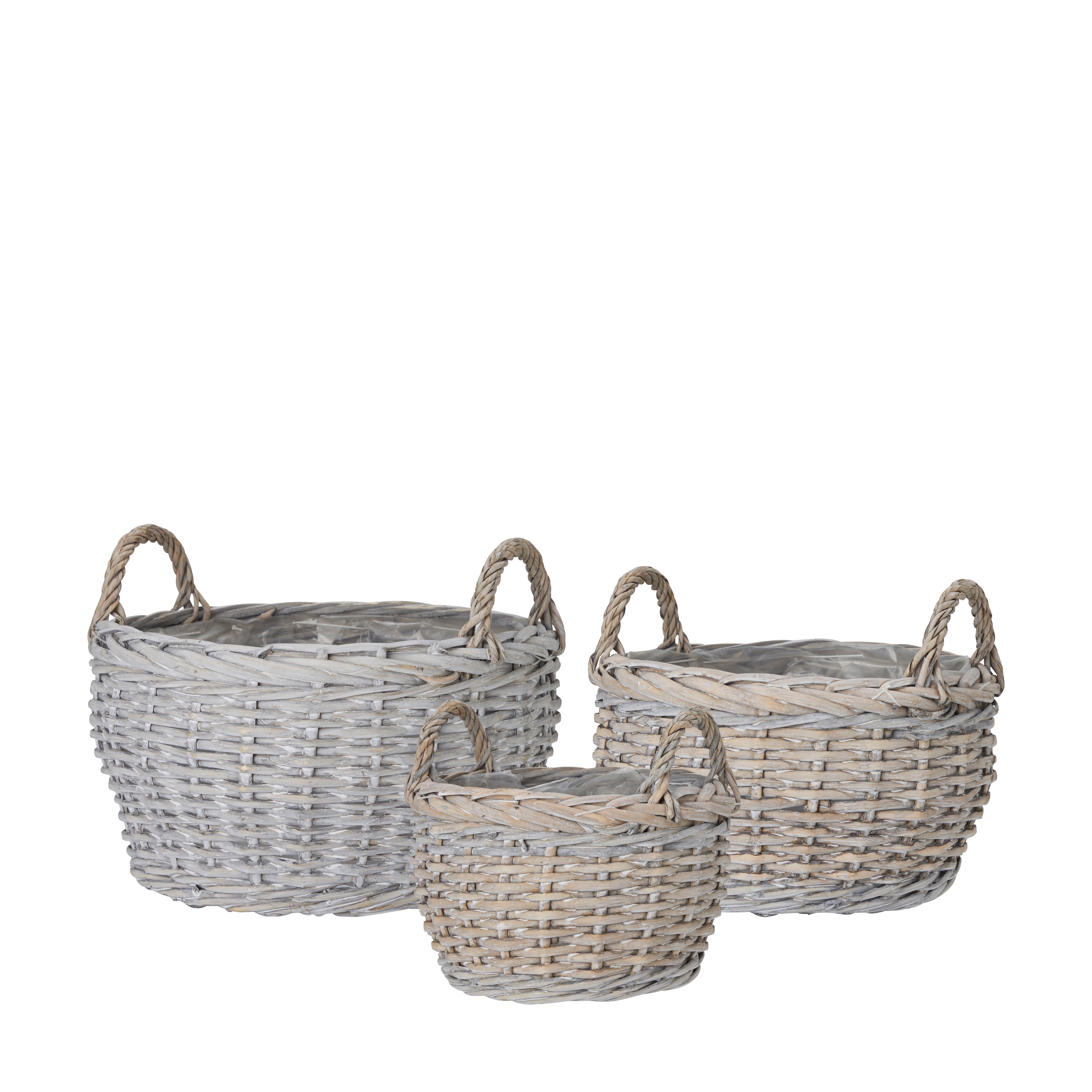 Minna Grey Baskets