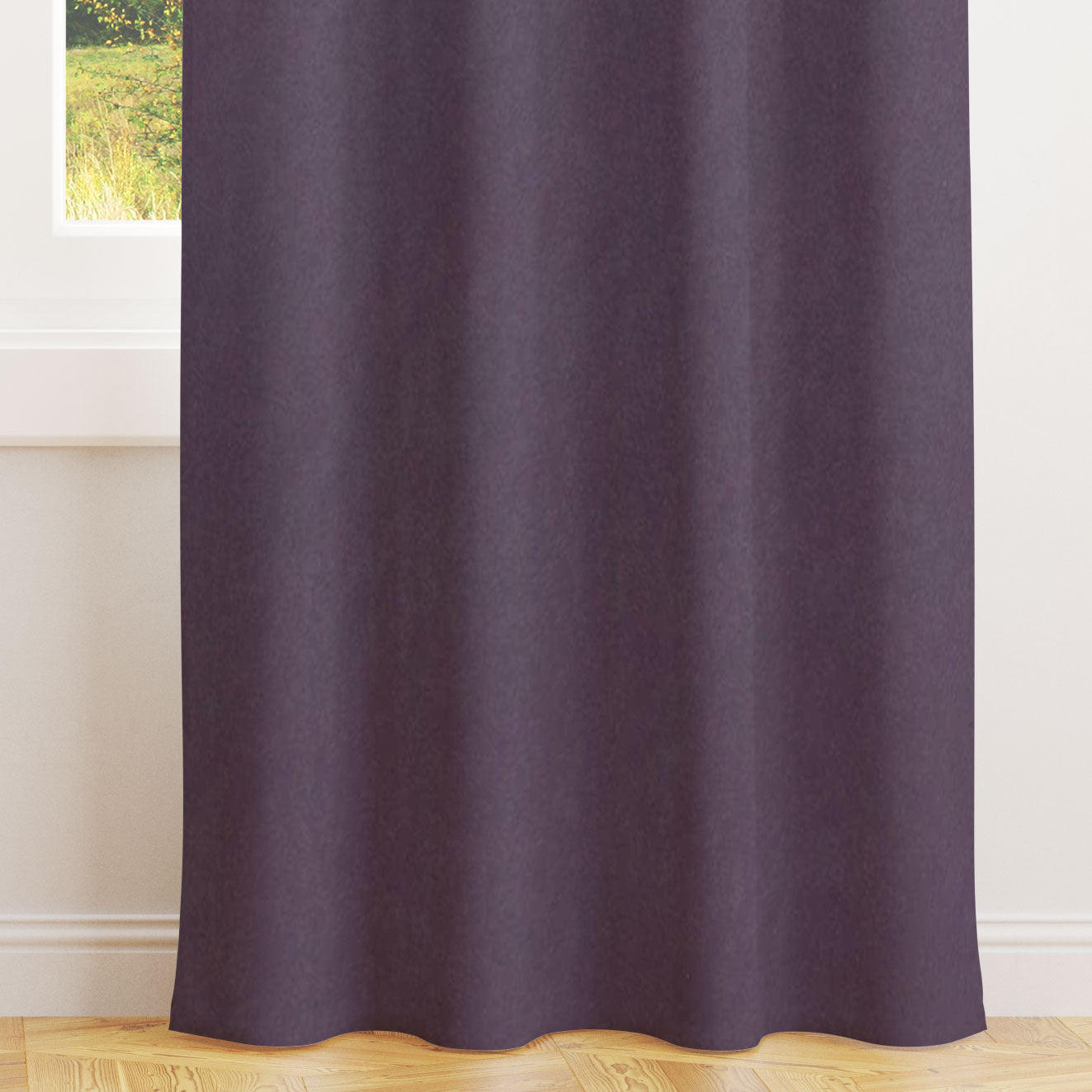 Alvar Grape Velvet Curtains