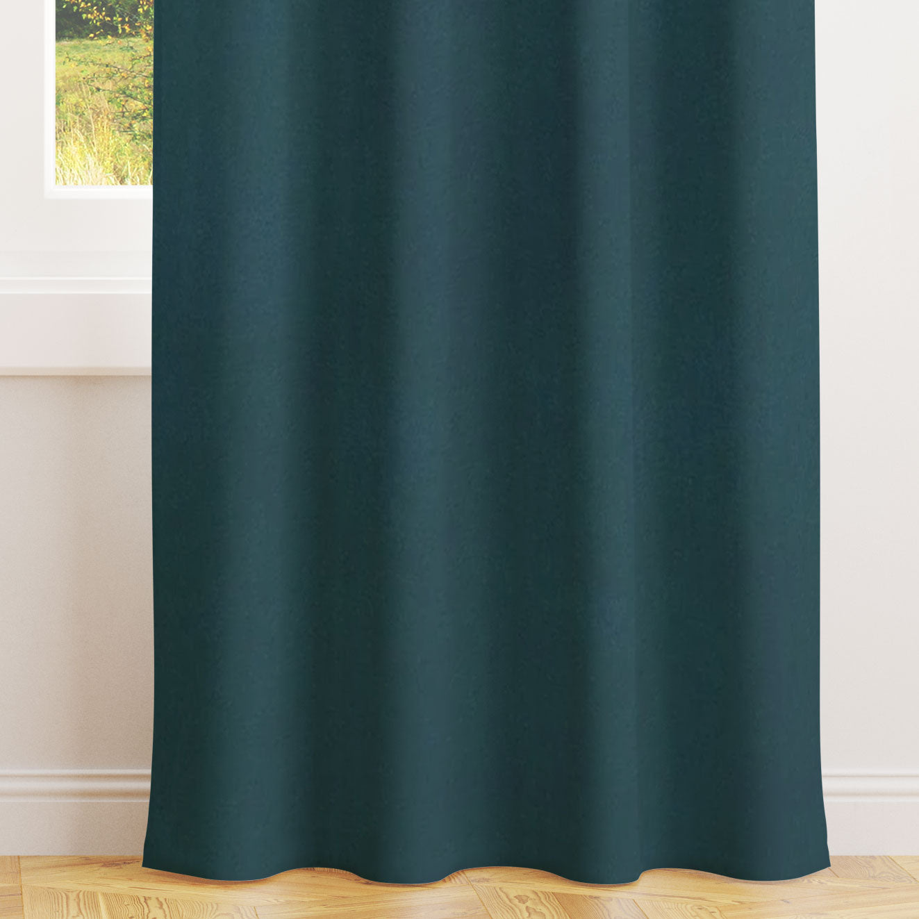 Alvar Kingfisher Velvet Curtains