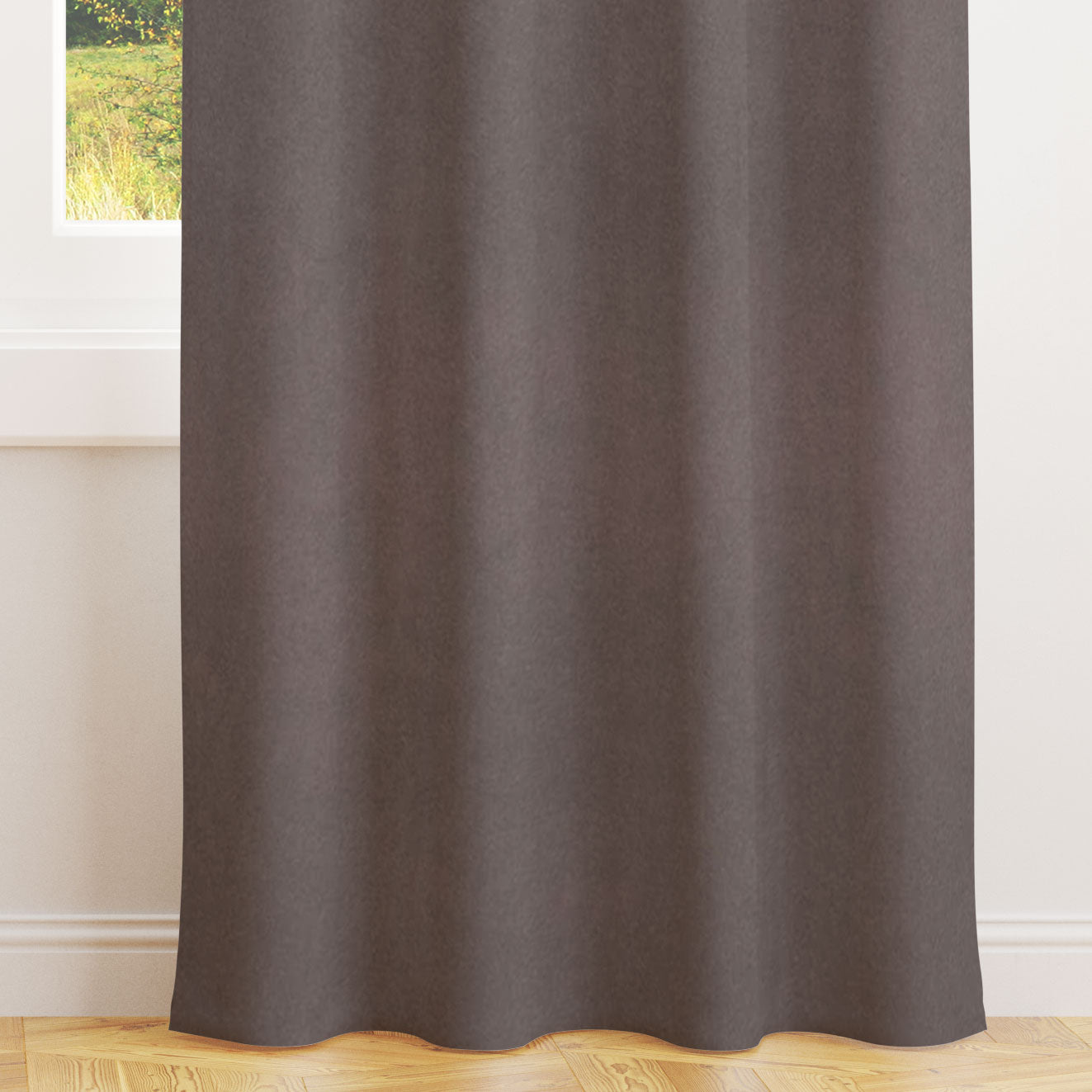 Alvar Mink Velvet Curtains