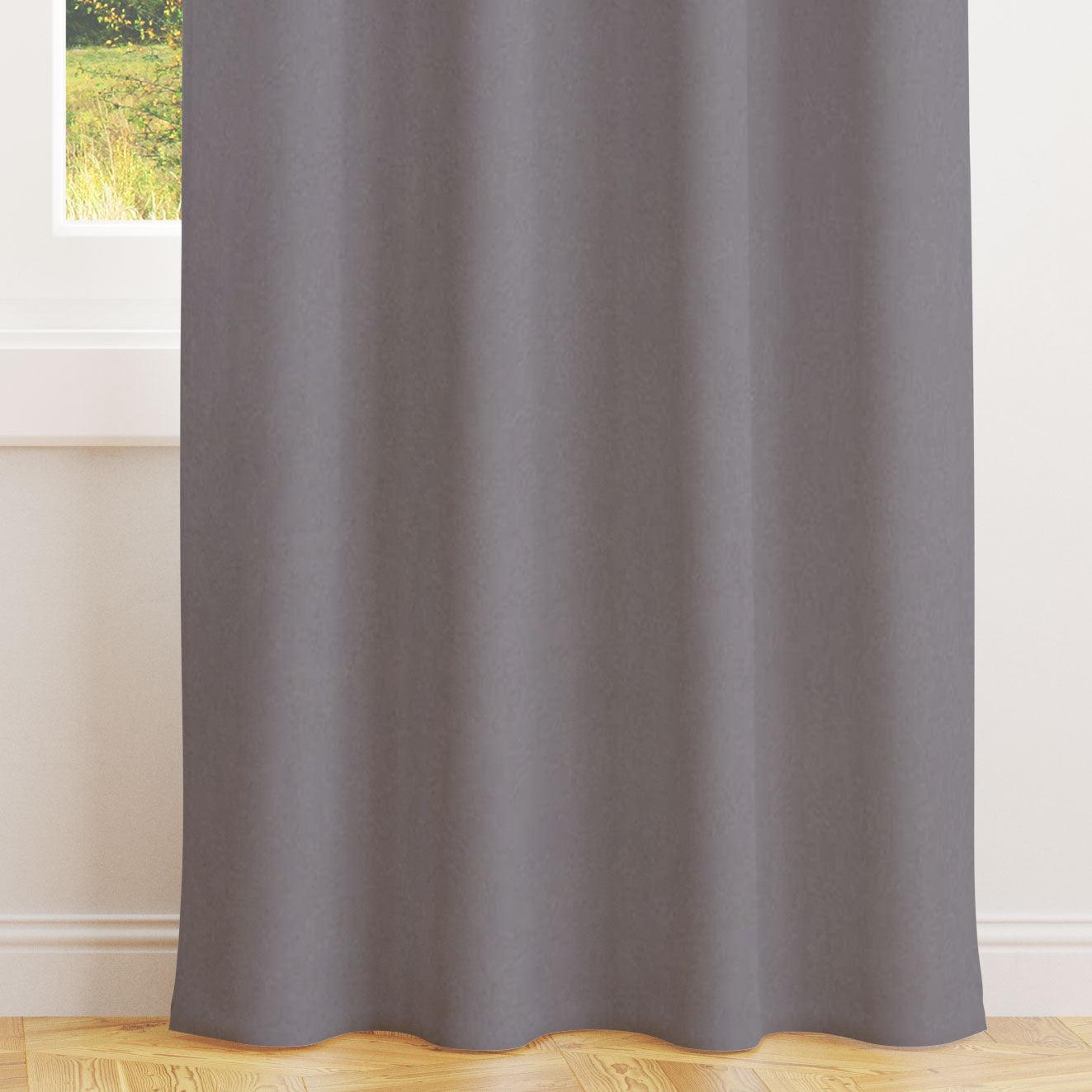 Alvar Mushroom Velvet Curtains