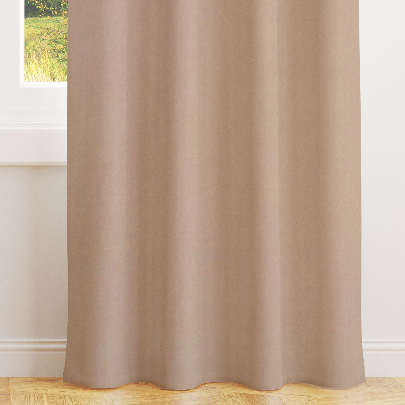 Alvar Nude Velvet Curtains
