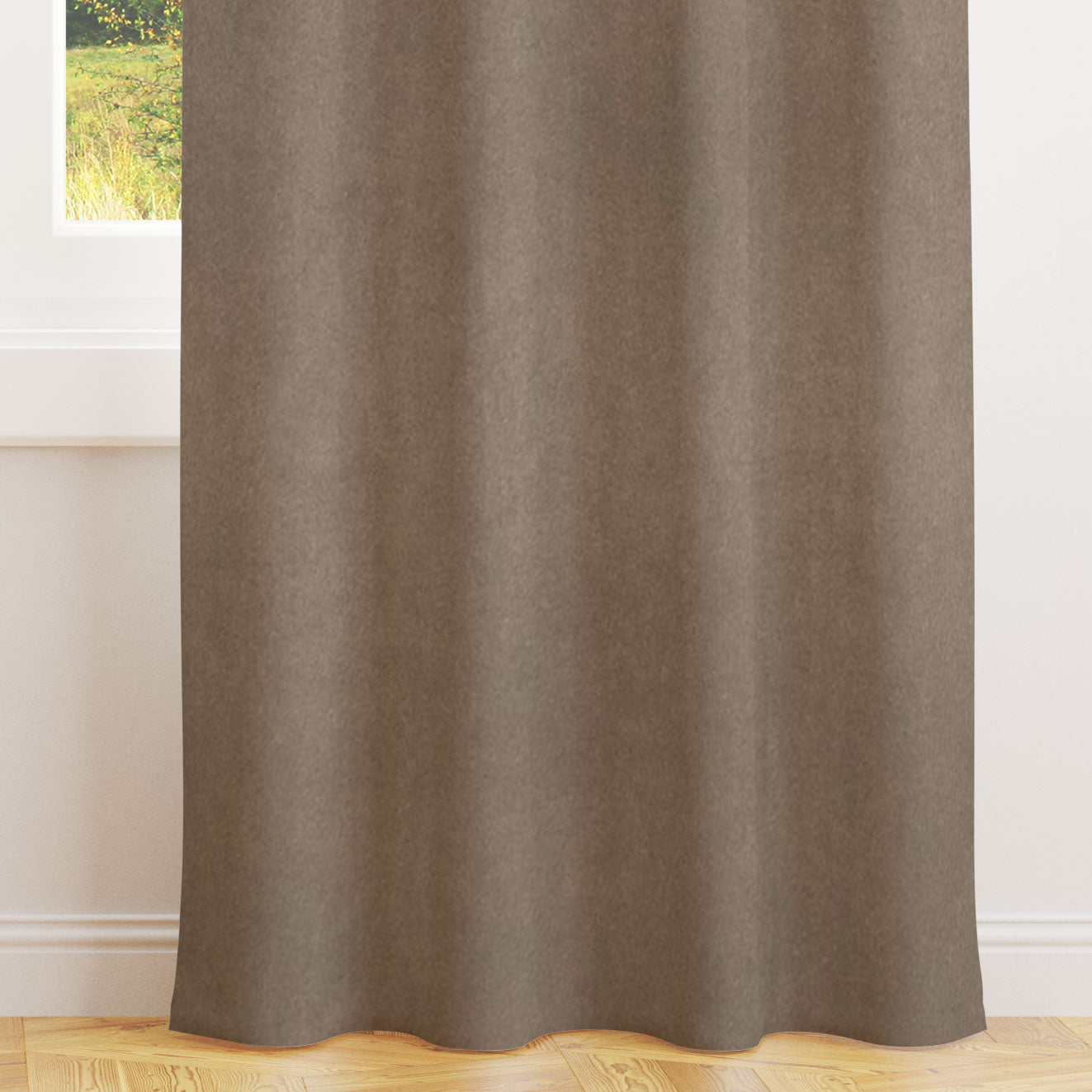 Alvar Oak Velvet Curtains