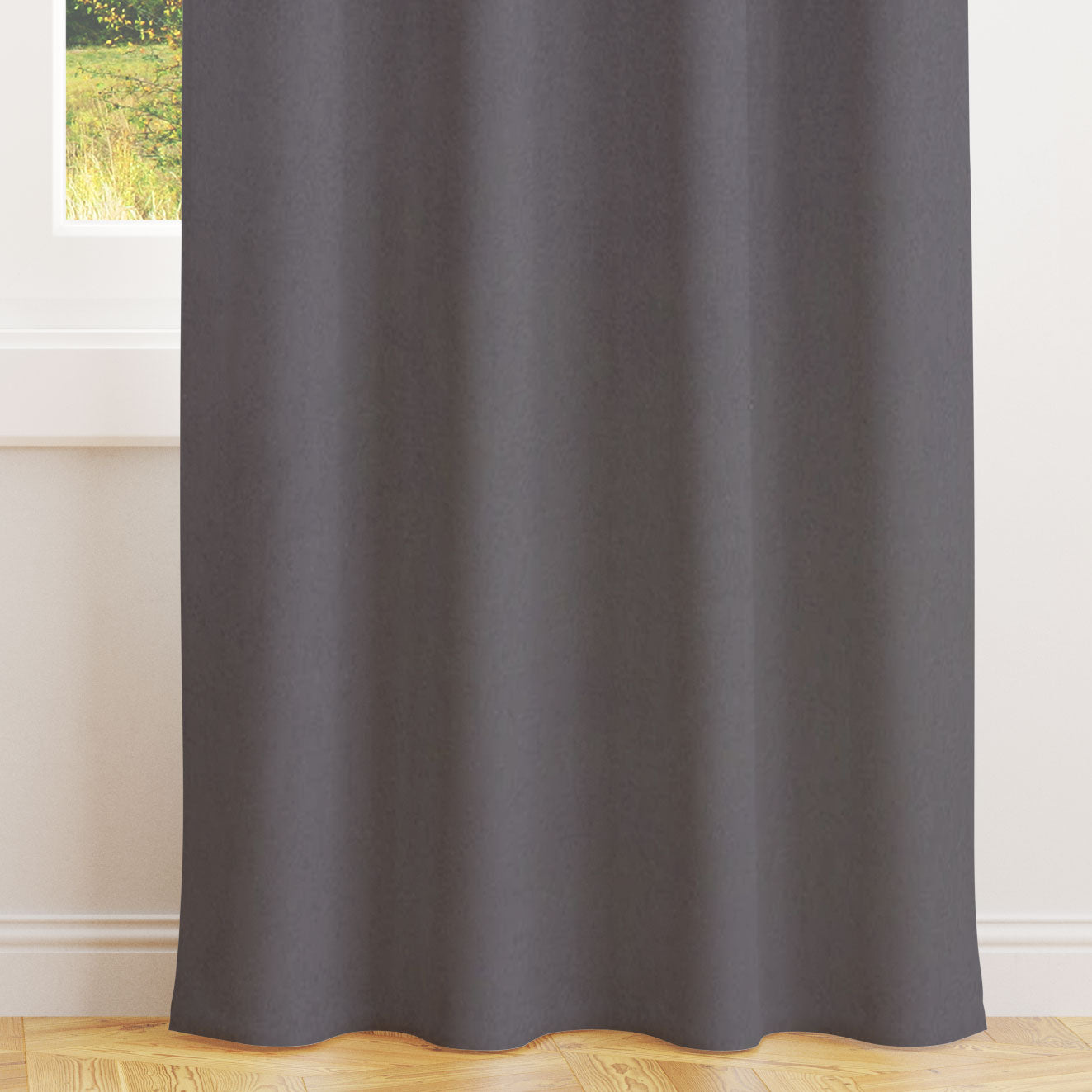 Alvar Seal Velvet Curtains