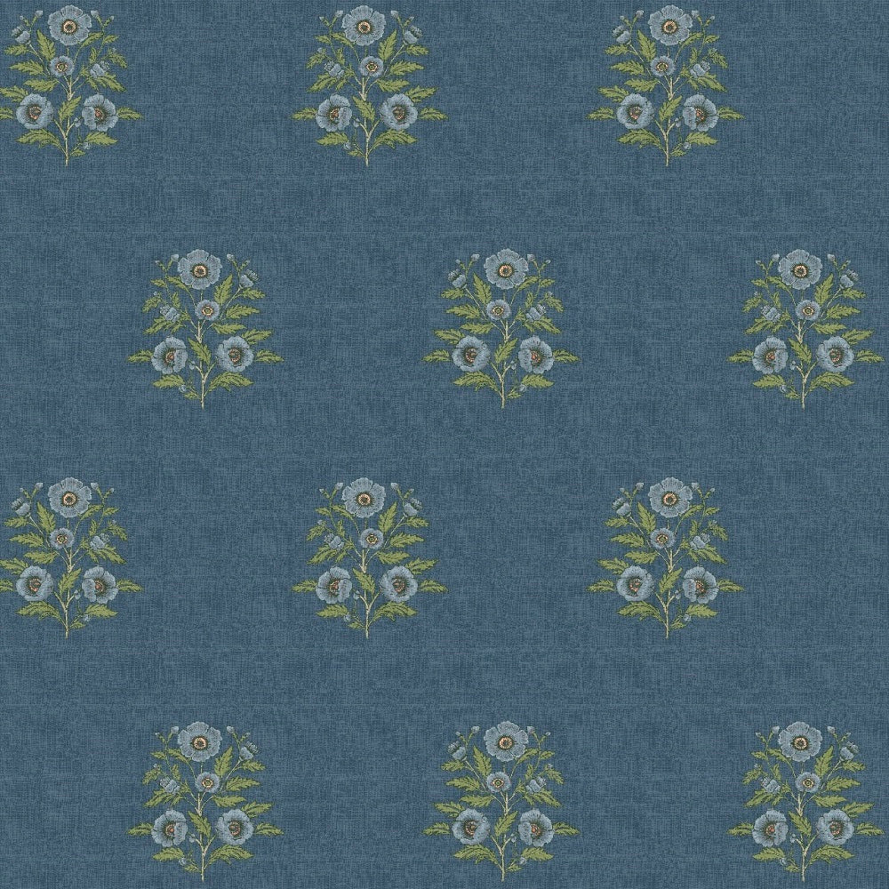 Alscot Indigo Roman Blind