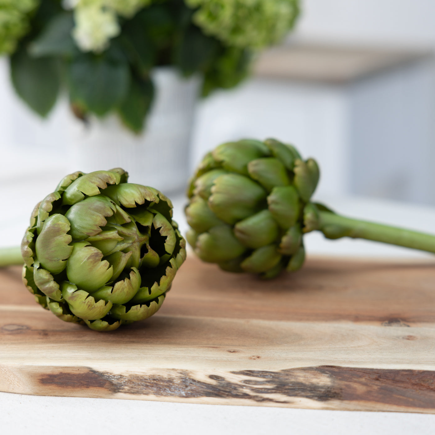 Artificial Green Artichoke Decoration