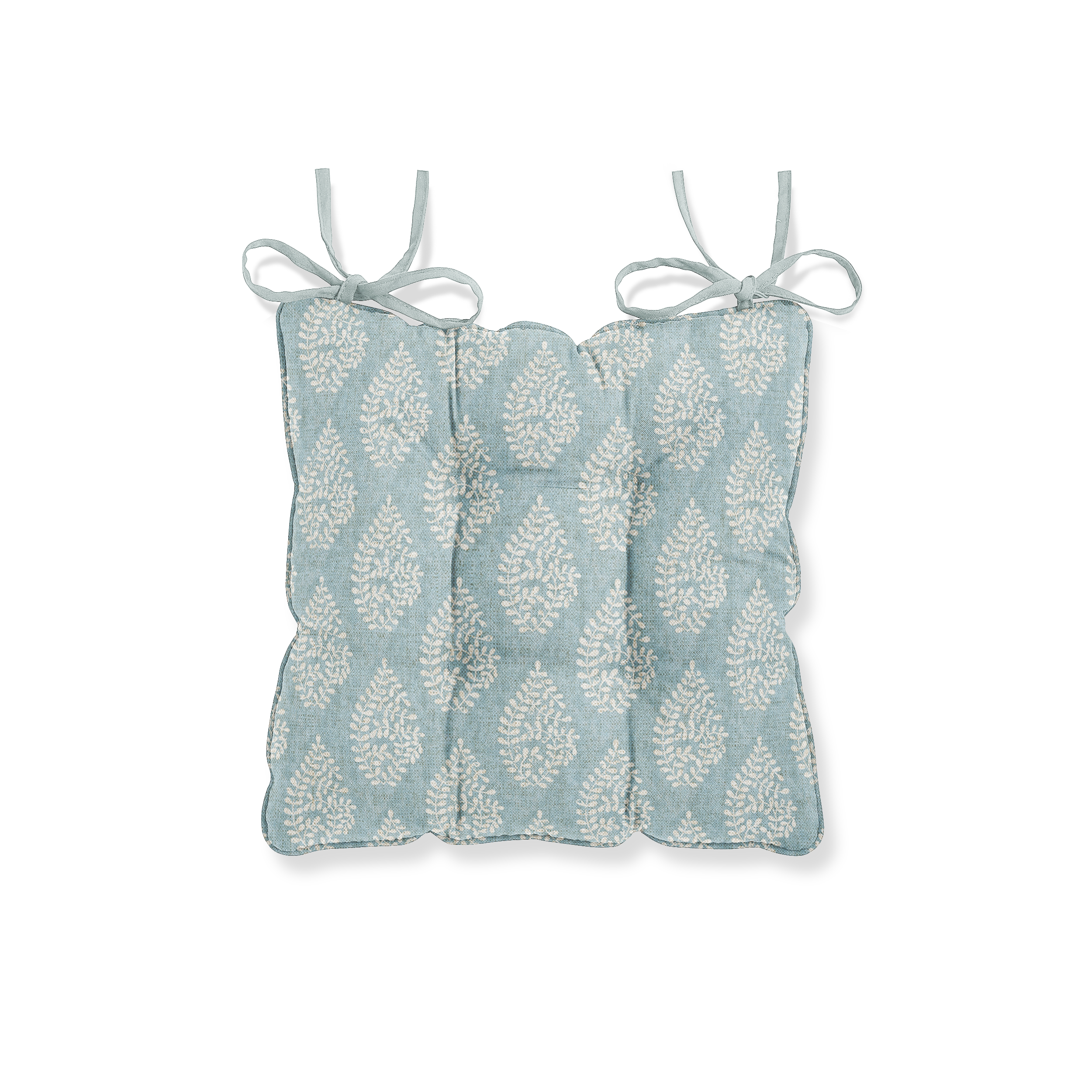 Bagru Azure Chair Seat Pad