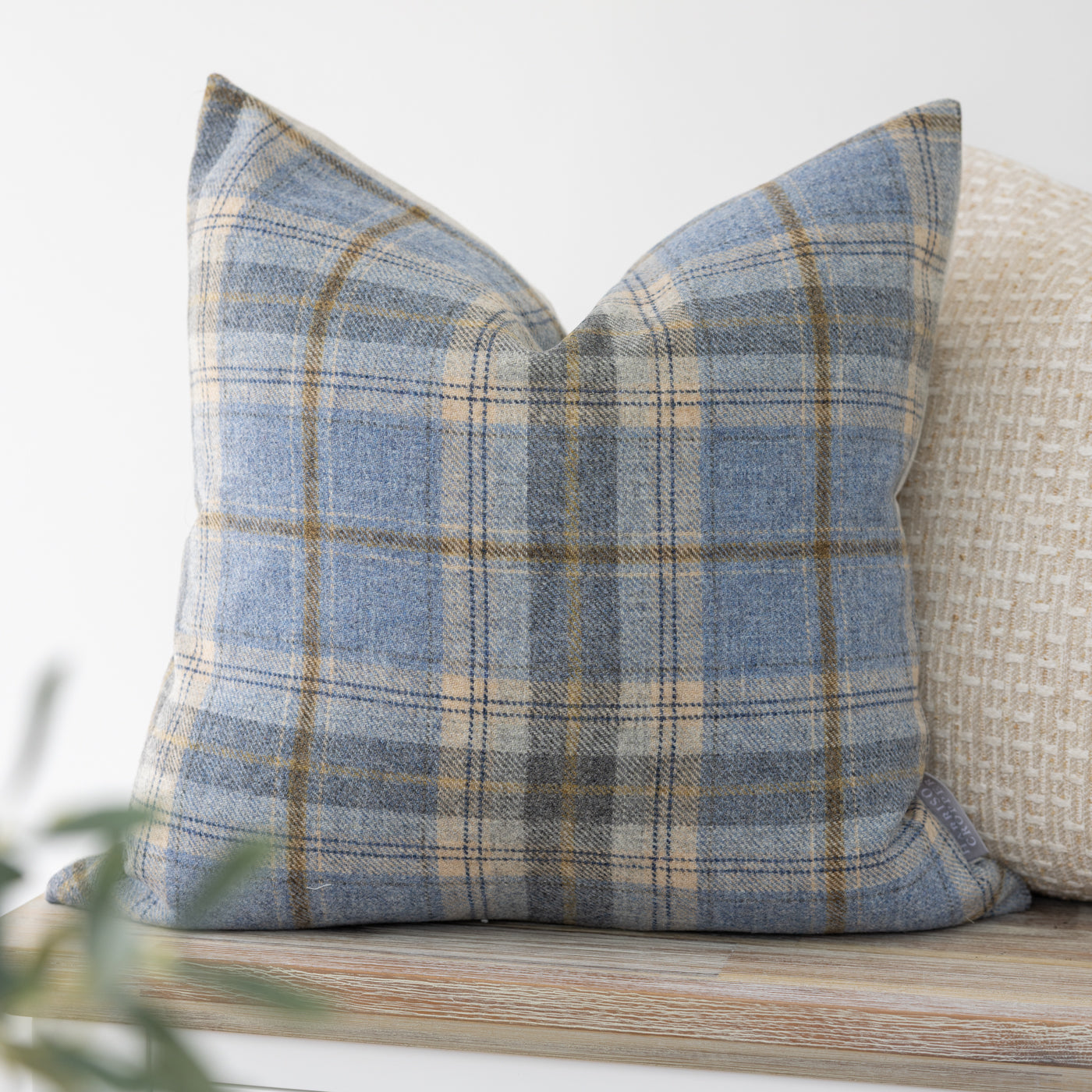 Balmoral Loche Checked Cushion