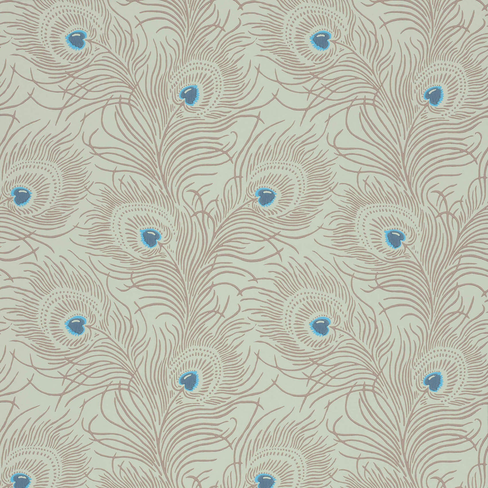 Little Greene Carlton House Terrace Wallpaper - Copper