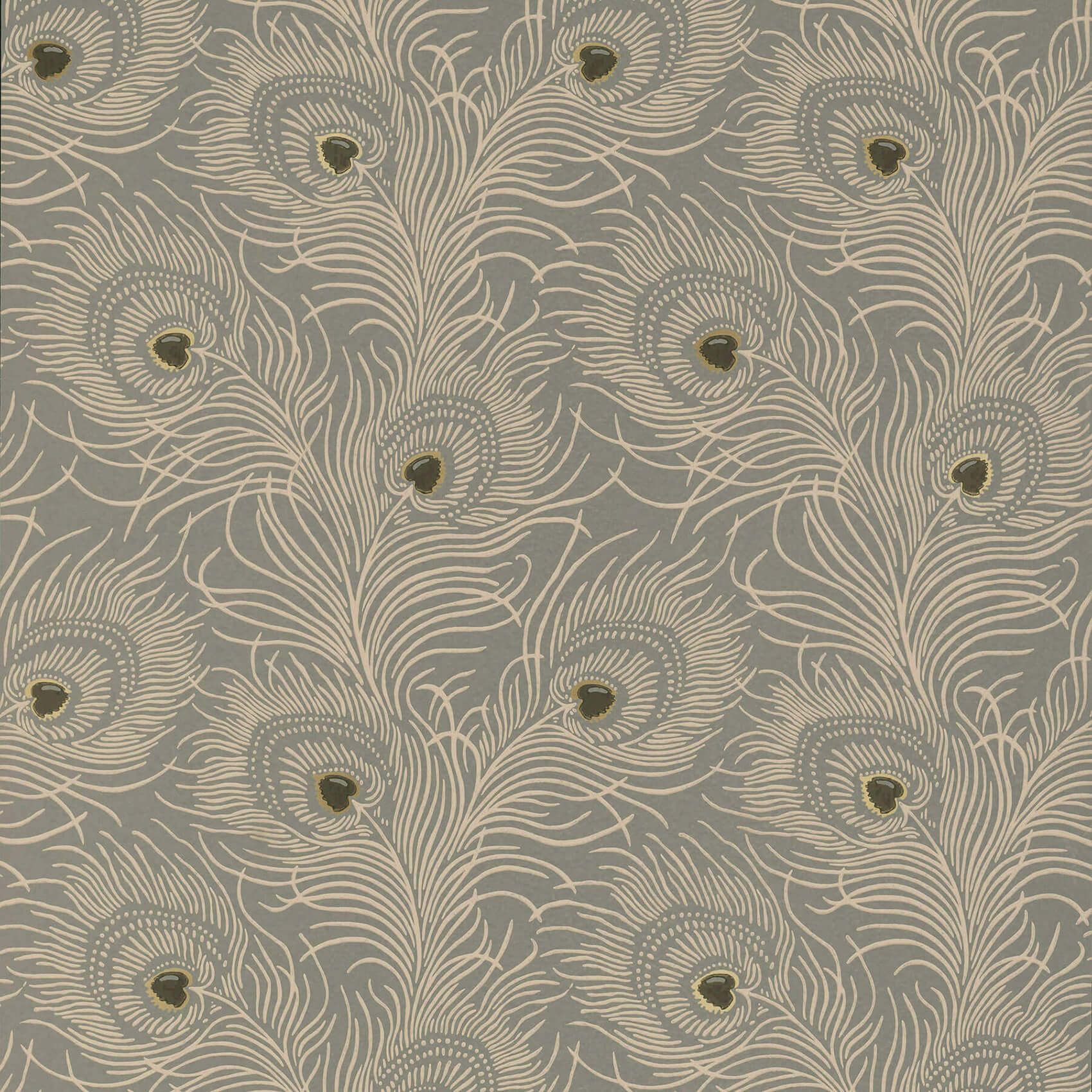 Little Greene Carlton House Terrace Wallpaper - Slate