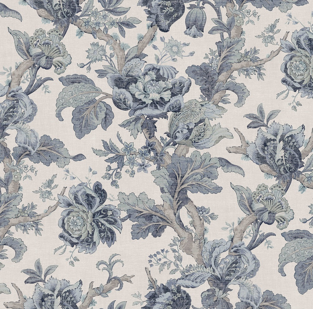 Cheverny Bleu Curtains