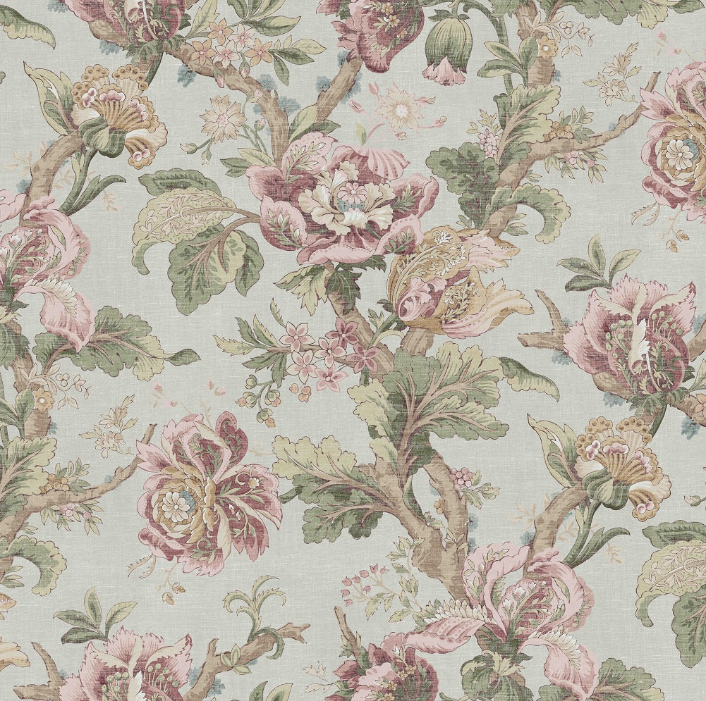 Cheverny Rose Curtains