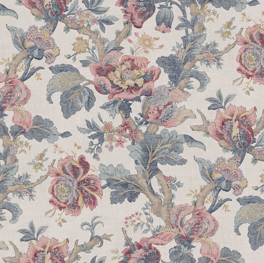 Cheverny Rouge Curtains