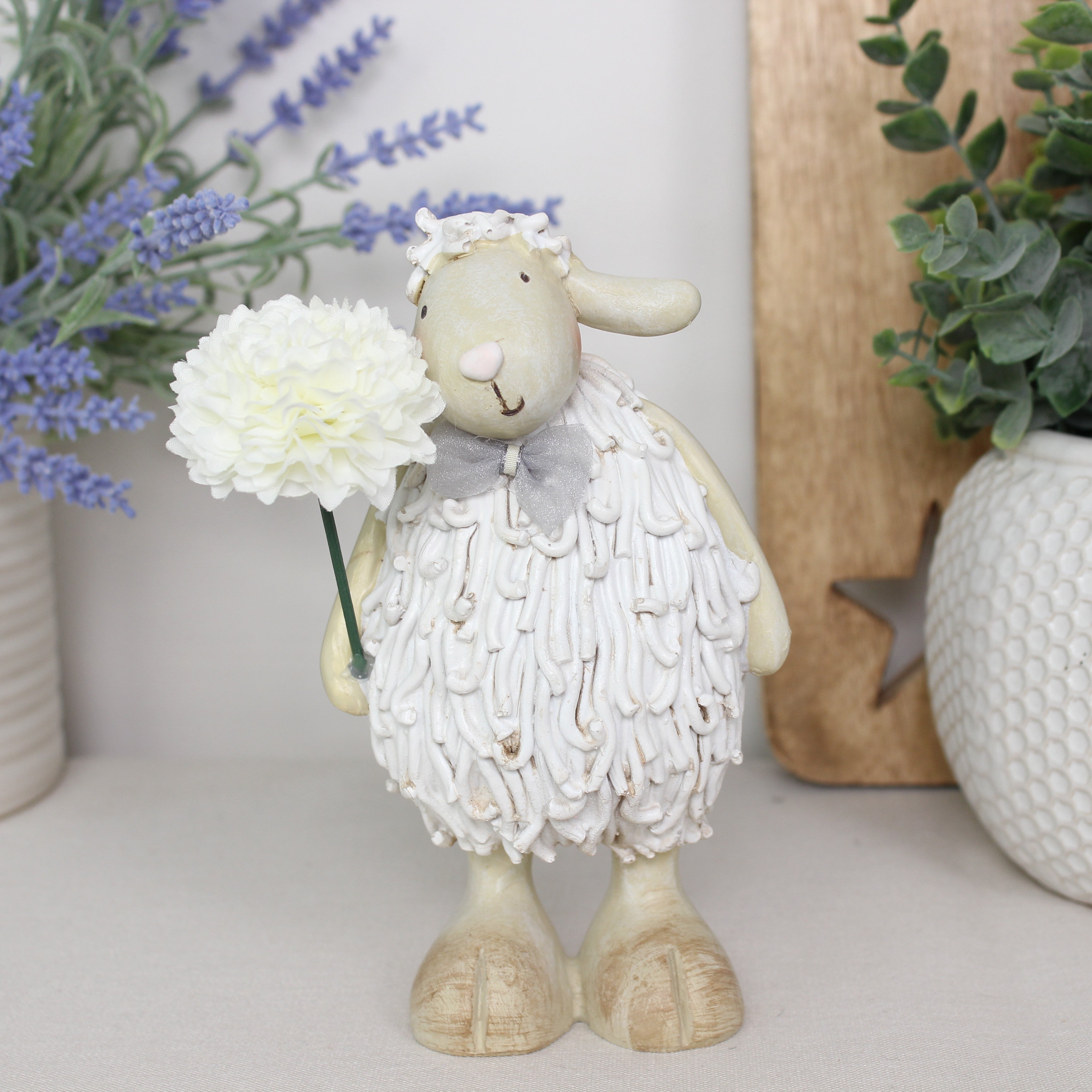 Cream & Pink Sheep