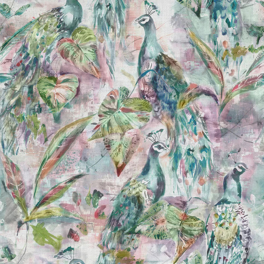 Ebba Coral Roman Blind