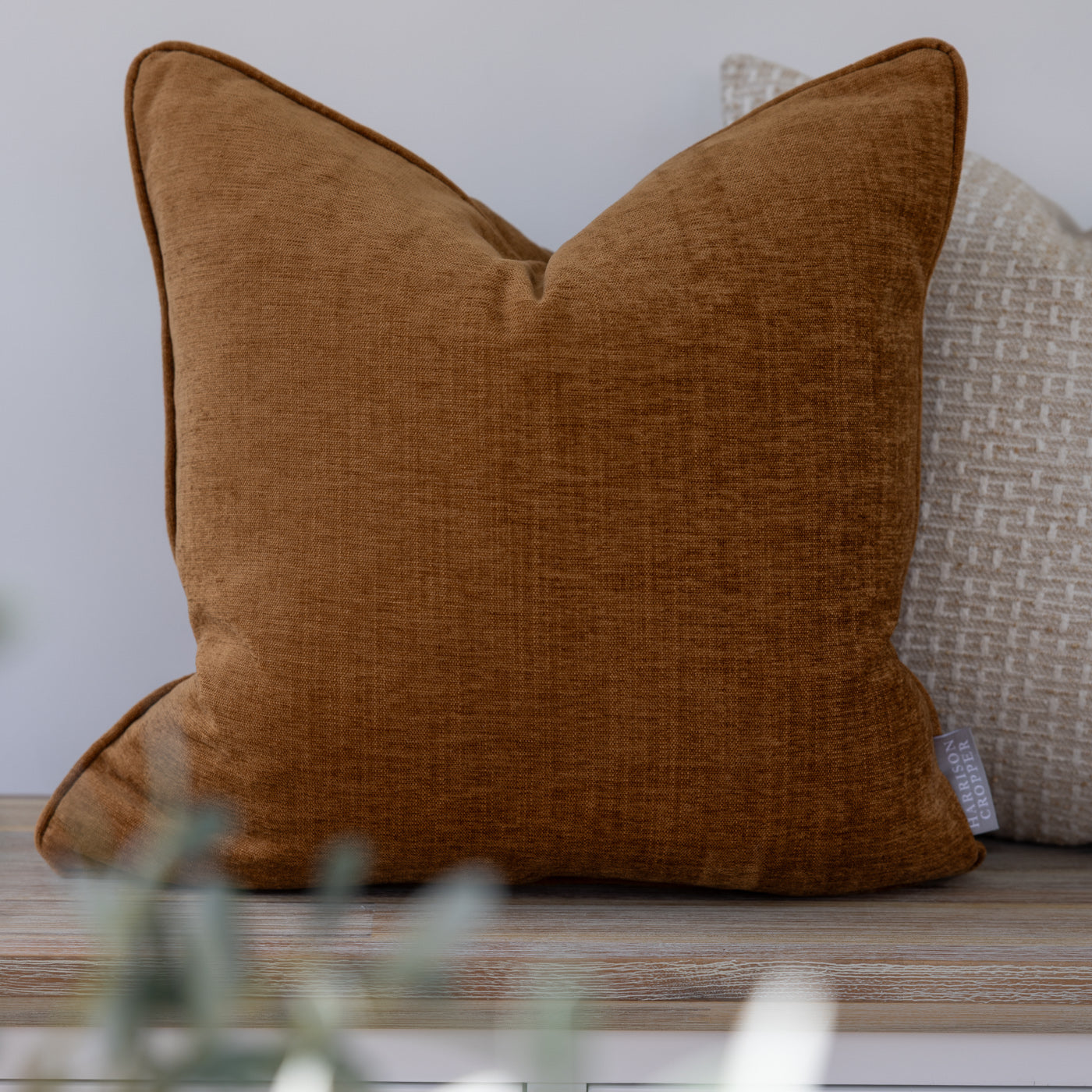 Fielding Bronze Chenille Cushion