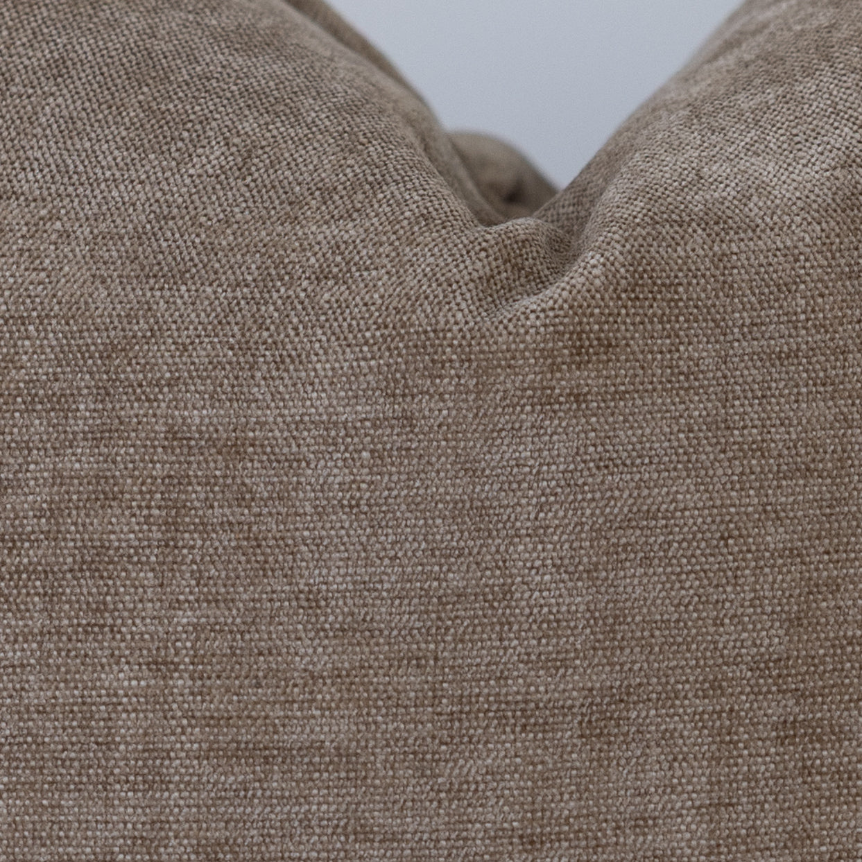 Fielding Hessian Beige Chenille Cushion
