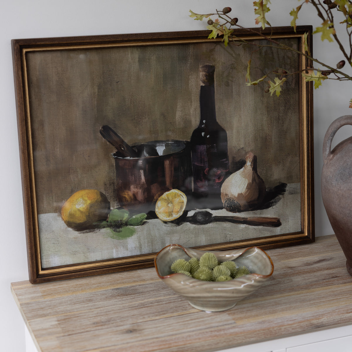 Framed Kitchen Still Life Print